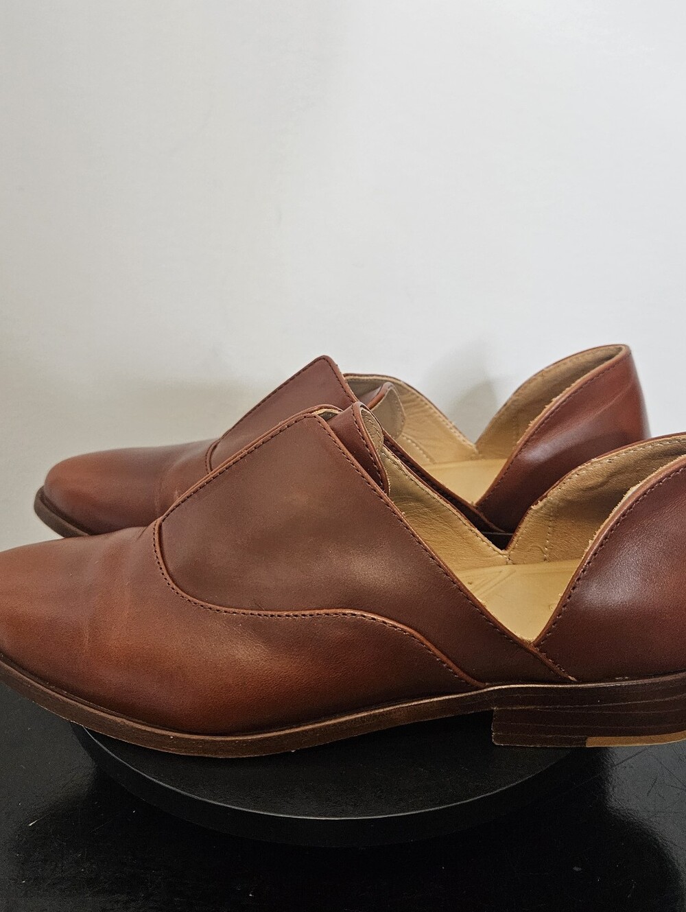 Nisolo Emma d'Orsay Oxfords 2.0 Color Brandy US Women's Size 8 - Picture 7 of 9